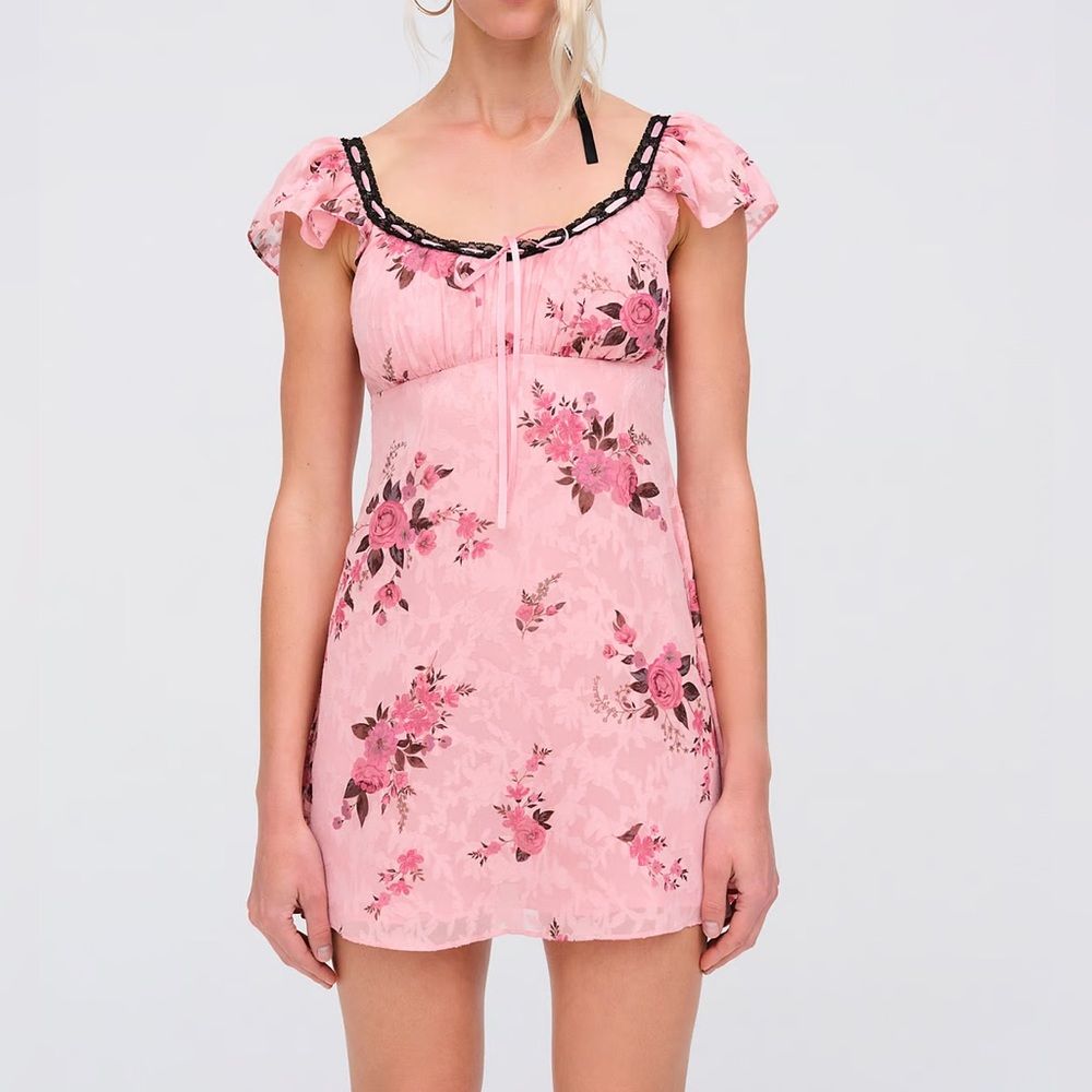 NWT FOR LOVE & LEMONS
Guinevere Mini Dress